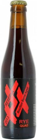 Struise XXX Rye Quad Reserva (Bourbon Barrel Aged)